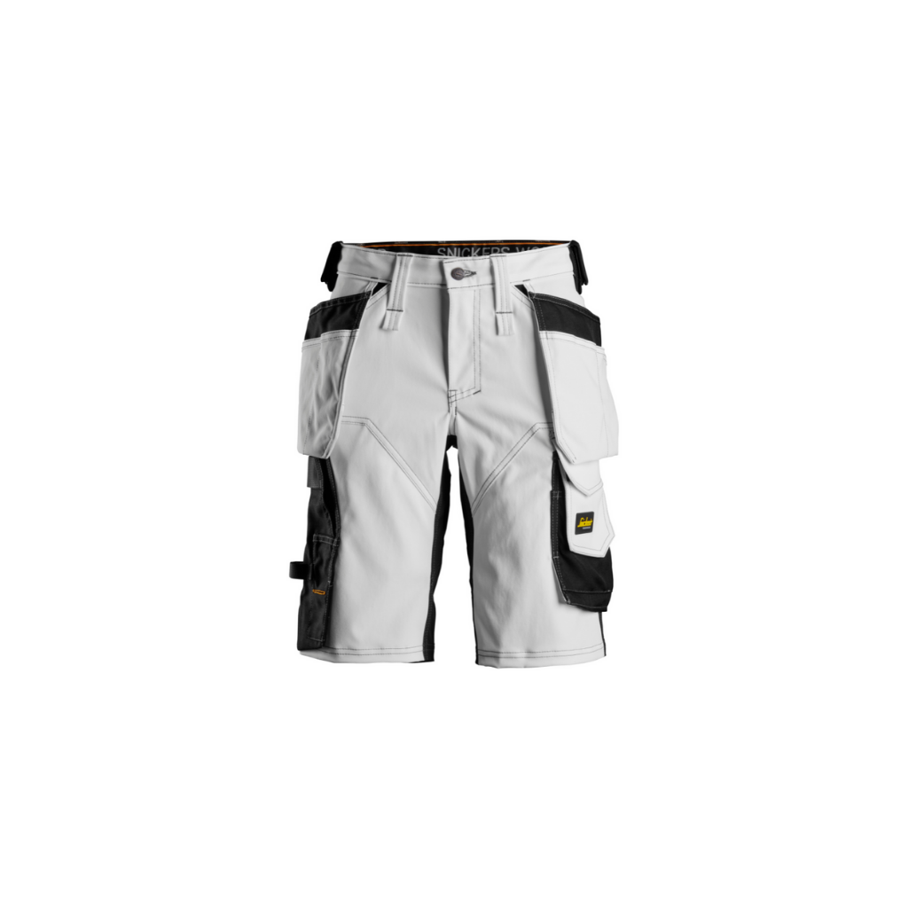 AllroundWork, stretch dameshorts med hylsterlommer