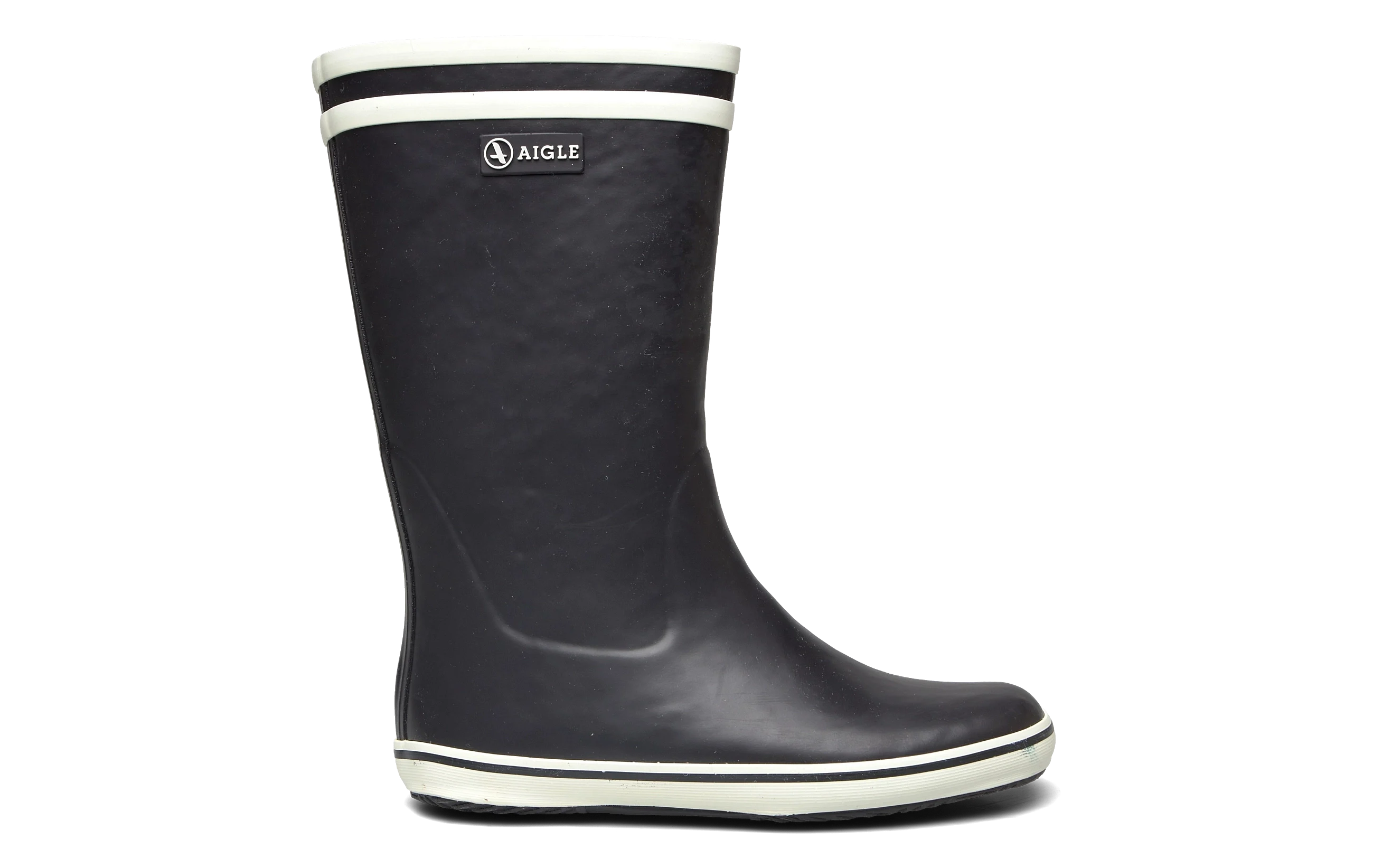 AI Malouine Marine/Blanc Rubber Boots