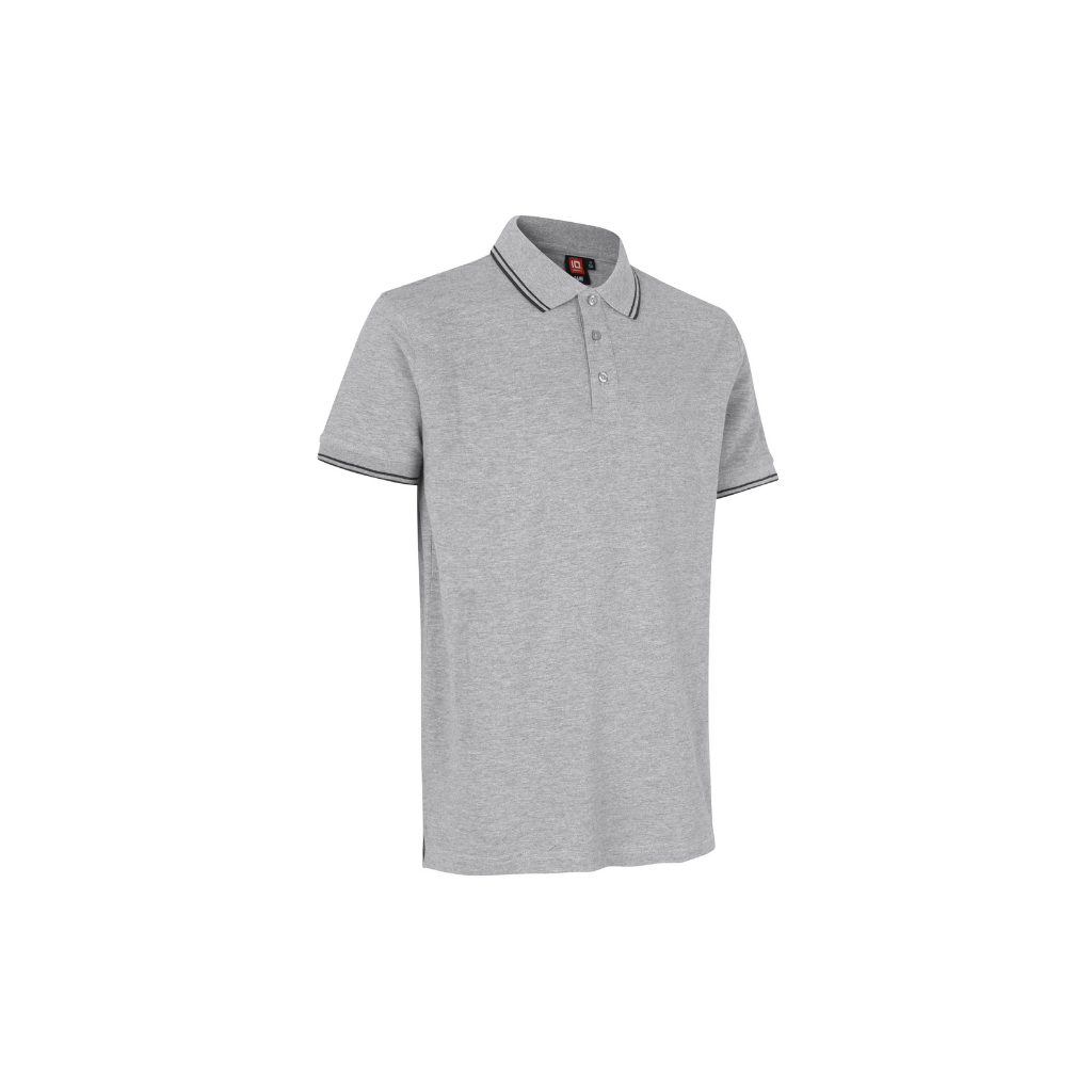 Stretchig kontrastpolo